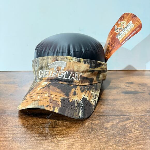 DRI Duck Realtree Max-5 Camo Visor Cap Strapback NWT - Picture 1 of 8